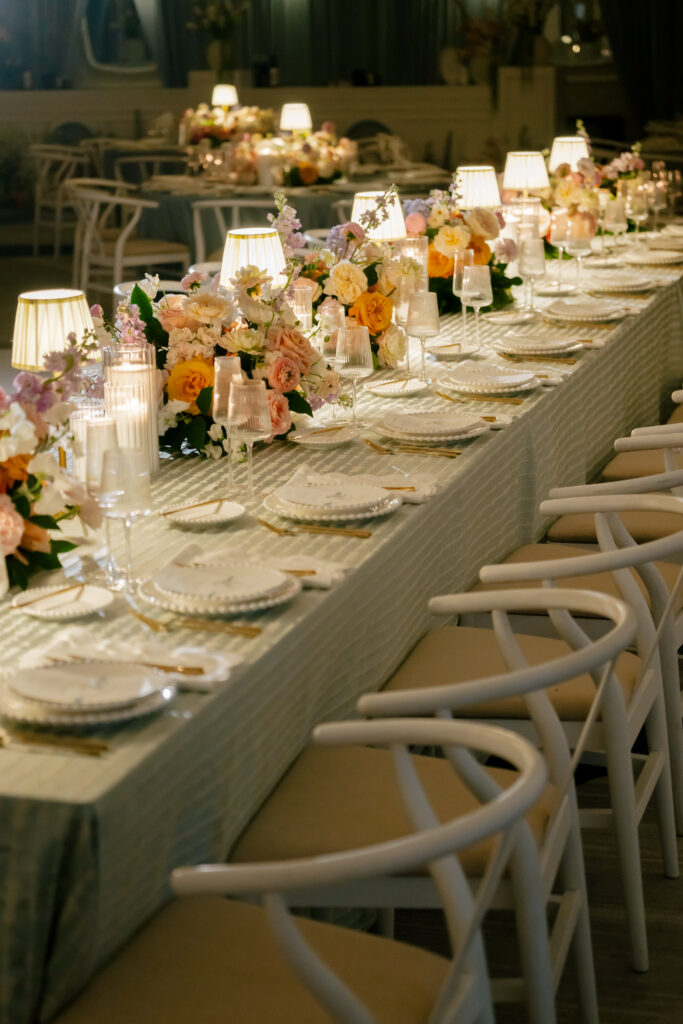 Reception Table designed by Lyane Mor' Events 